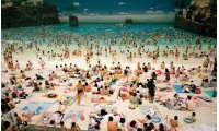 Japan. Miyazaki. The Artificial Beach Inside the Ocean Dome